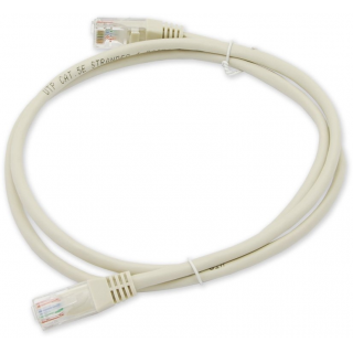 Sieťový kábel LAN-TEC PC-210 C5E UTP - 10m, šedá