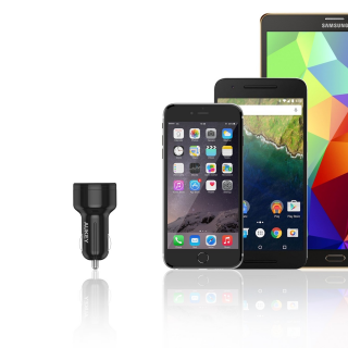 AUKEY USB adaptér do auta 3 porty quick charger CC-T11