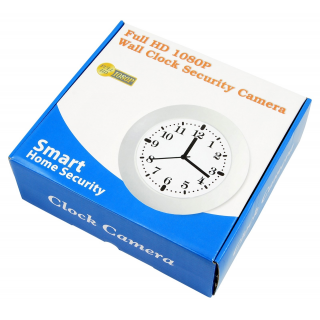 Kamera v hodinách CEL-TEC FHD90 PIR - biele