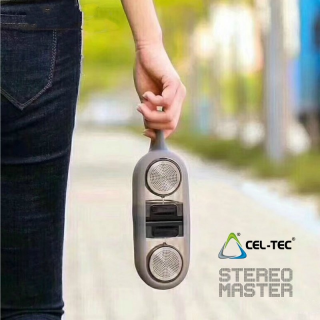 Bluetooth reproduktory CEL-TEC Stereo Master Black
