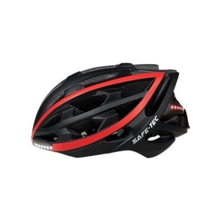 SAFE-TEC TYR BLACK RED XL (61CM - 63CM)