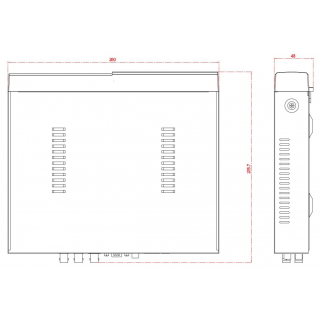 Kamerový set 1x AVTECH NVR AVH1104, 2x 2MPX IP Bullet kamera AVTECH DGM2103SV a 2x 2MPX IP Dome kamera AVTECH DGM2203SVSE + 4x Kabel UTP 1x RJ45 - 1x RJ45 Cat5e 15m!
