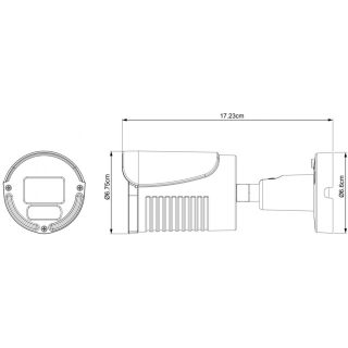 Kamerový set 1x AVTECH DVR DGD1005AV, 2x 2MPX Dome kamera AVTECH DGC1004XFT a 2x 2MPX Bullet kamera AVTECH DGC1105YFT