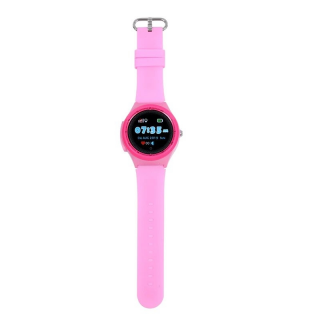 Detské hodinky s GPS lokátorom CEL-TEC KT06 Pink