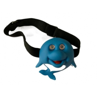 OXE LED čelová lampa, delfín