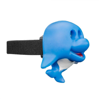 OXE LED čelová lampa, delfín