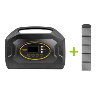 OXE POWERSTATION S1000 A SOLÁRNY PANEL - MULTIFUNKČNÁ DOBÍJACIA ELEKTROCENTRÁLA