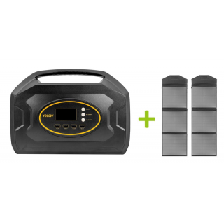 OXE POWERSTATION S1000 A SOLÁRNY PANEL - MULTIFUNKČNÁ DOBÍJACIA ELEKTROCENTRÁLA