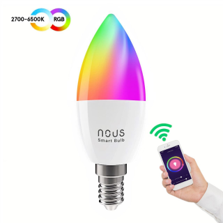 NOUS P4 WiFi Tuya RGB E14 (2ks)