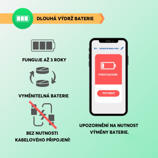 NOUS E4 ZigBee Tuya detektor úniku vody