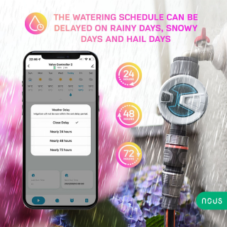 NOUS L11 BLUETOOTH TUYA - INTELIGENTNÝ ZAVLAŽOVAČ
