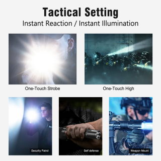 KLARUS XT2CR PRO - VYSOKO VÝKONNÁ TAKTICKÁ LAMPA