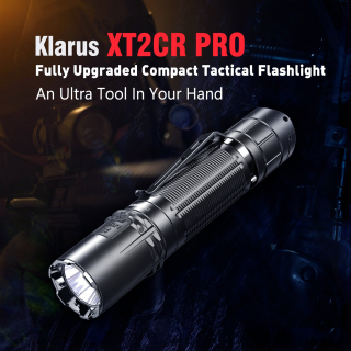 KLARUS XT2CR PRO - VYSOKO VÝKONNÁ TAKTICKÁ LAMPA