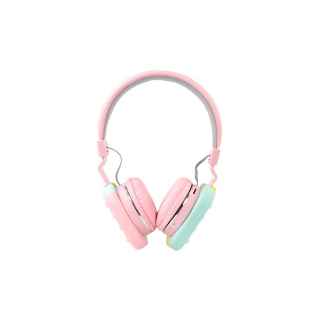 Oxe Bluetooth bezdrátová dětská sluchátka Pop It, růžová