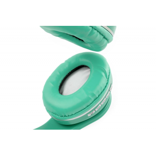 Oxe Bluetooth bezdrátová dětská sluchátka s ouškama, zelená H-807-G