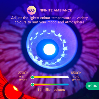 NOUS P3Z ZigBee Tuya RGB E27 - Inteligentná žiarovka