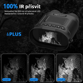 FOTOPASCA OXE VIPER A BINOKULÁRNE NOČNÉ VIDENIE OXE DV29