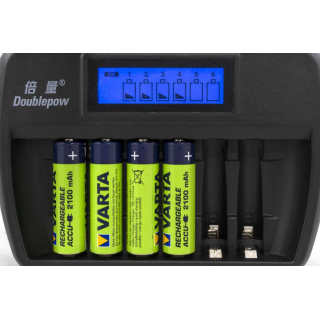 OXE Battery Charger AA + 8 ks AA 2100mAh 572007