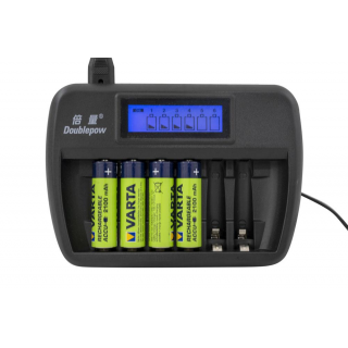 OXE Battery Charger AA + 8 ks AA 2100mAh 572007