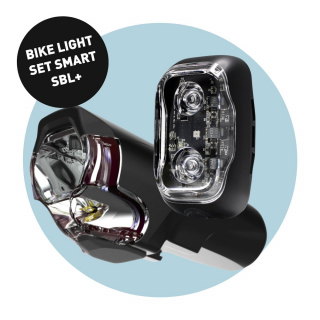 CEL-TEC BIKE LIGHT SET SMART SBL+ SADA INTELIGENTNÝCH SVETIEL NA BICYKEL