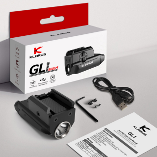 KLARUS GL1 VÝKONNÁ TAKTICKÁ LAMPA NA ZBRAŇ