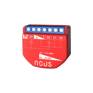 NOUS B3Z ZigBee 2Ch 2 kanálový spínač