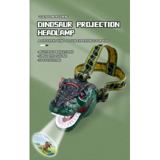 OXE LED ČELOVKA S PROJEKTOROM - DINOSAURUS
