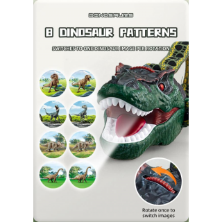 OXE LED ČELOVKA S PROJEKTOROM - DINOSAURUS