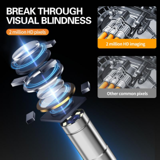 OXE ED-501 - ENDOSKOPICKÁ FULL HD KAMERA S MOTORICKY OHYBNOU KAMEROVOU HLAVICOU