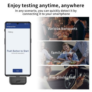 CEL-TEC MINI ALKOHOL TESTER USB-C