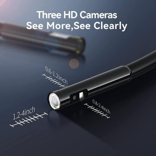 OXE ED-401 - INŠPEKČNÁ KAMERA S TROJITÝM OBJEKTÍVOM