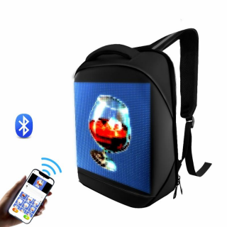 OXE LED Smart batoh s displejem, černý