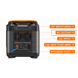 OXE Powerstation Newsmy S2400 - multifunkční nabíjecí elektrocentrála 2400W/2047,5Wh