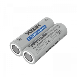 XTAR baterie nabíjecí Raw Li-ion 21700 5000 mAh 3,6V 15A