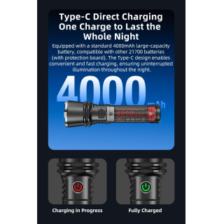 Vysoko výkonná taktická lampa Klarus A3 Pro