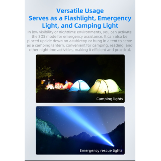 Vysoko výkonná taktická lampa Klarus A3 Pro