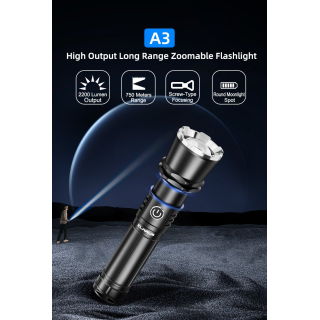 Vysoko výkonná taktická lampa Klarus A3 Pro