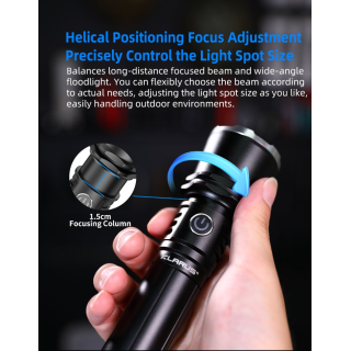 Vysoko výkonná taktická lampa Klarus A3 Pro