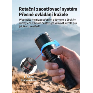 Vysoko výkonná taktická lampa Klarus A3 Pro
