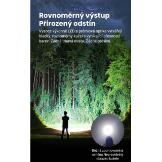 Vysoko výkonná taktická lampa Klarus A3 Pro