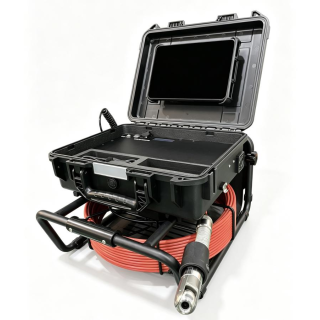 OXE InspCam Compact 40 Pan Tilt 360 s MultiCam Control Boxem – profesionální otočná inspekční kamera