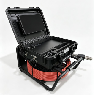 OXE InspCam Compact 40 Pan Tilt 360 s MultiCam Control Boxem – profesionální otočná inspekční kamera