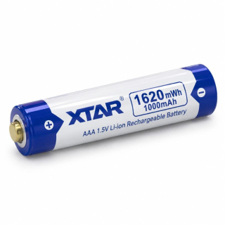 XTAR AAA 1,5V 1620 mWh 1000 mAh nabíjecí Li-ion baterie