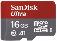 Pamäťová karta SanDisk MicroSDHC 16GB Ultra A1 UHS-I + SD adaptér