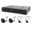 Kamerový set 1x AVTECH NVR AVH2109AX, 2x 2MPX IP Bullet kamera AVTECH DGM2103ASVP a 2x 2MPX IP Dome kamera AVTECH DGM2203ASVSEP + 4x Kabel UTP 1x RJ45 - 1x RJ45 Cat5e 15m!