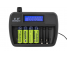 OXE Battery Charger AA + 8 ks AA 2100mAh 572007