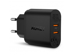 Nabíjačka AUKEY Quick Charge 3.0 Dual Port Turbo Charger - PA-T16