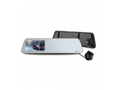 Kamera do auta v spätnom zrkadle CEL-TEC M6s Dual Touch