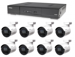 Kamerový set 1x AVTECH DVR DGD1009AV a 8x 2MPX Bullet kamera AVTECH DGC1105YFT 