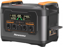 OXE Powerstation Newsmy S2400 - multifunkční nabíjecí elektrocentrála 2400W/2047,5Wh 